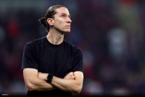 Flamengo dispensa Felipe Luís após goleada de 8 a 0 sobre o Madureira no Maracanã