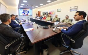 Lucas Ribeiro reúne forças de segurança para projetar ações de combate à criminalidade