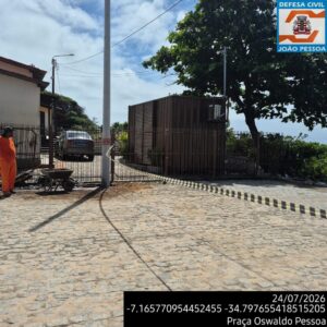 Balaustrada do Santuário de Nossa Senhora da Penha é interditada em João Pessoa