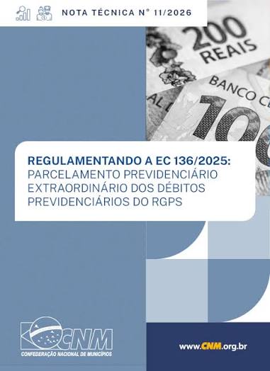 Confederação orienta gestores municipais sobre como parcelar débitos junto ao RPPS