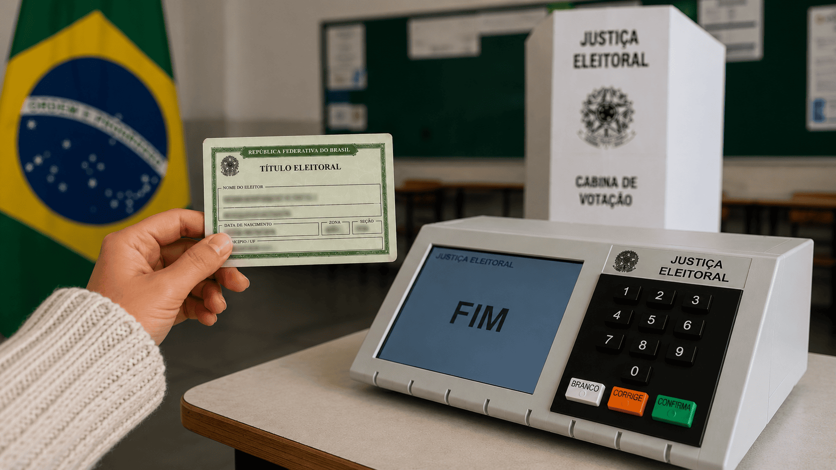 Eleição 2026: termina na quinta-feira prazo para solicitação de voto em trânsito