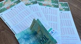 Mega-sena acumula para R$ 45 milhões; confira  números sorteados nesse domingo